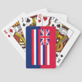 Entwurf eines Flaggenstaates in Hawaii Spielkarten (Rückseite)