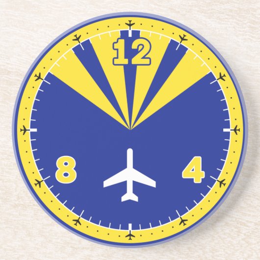 Entwurf eines Flugzeugmusters Untersetzer (Vorne)