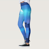 Entwurf eines geometrischen Mosaikquadrats Leggings (Links)