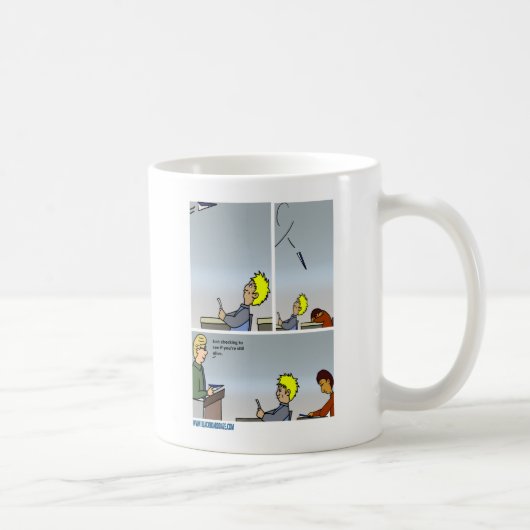 Entwurf eines Papierflugzeuges Kaffeetasse (Rechts)