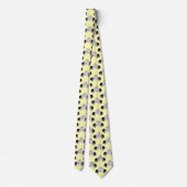 Entwurf eines Polizeiautos Krawatte (Rückseite)