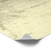 Entwurf eines Rades von Leonardo da Vinci Poster (Ecke)