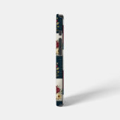 Entwurf eines rustikalen Blumenmusters und eines g iPhone Hülle (Linke Seite)