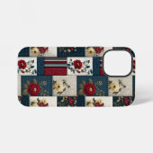 Entwurf eines rustikalen Blumenmusters und eines g iPhone Hülle (Rückseite (Horizontal))