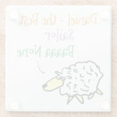 Entwurf eines Sailor Glass Untersetzer (Rückseite)