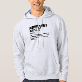 Entwurf eines unglaublich witzig Verwaltungsassist Hoodie