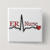 Entwurf ER-Krankenschwester-QRS Button (Vorderseite)