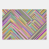 Entwurf fünf geschenkpapier set (Vorderseite)