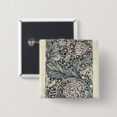 Entwurf für Avon-Chintz, c.1886 Button (Vorne & Hinten)