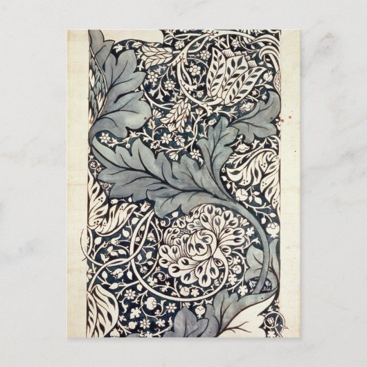 Entwurf für Avon Chintz, c.1886 Postkarte (Vorderseite)