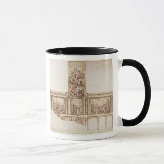 Entwurf für Decken-Wände und Treppenhaus (Stift, Tasse (Rechts)