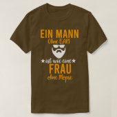 Entwurf für den Bart für Männer 1 T-Shirt (Design vorne)