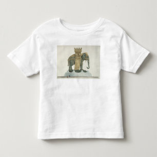 Entwurf für den Elefant-Brunnen Kleinkind T-shirt