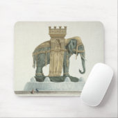 Entwurf für den Elefant-Brunnen Mousepad (Mit Mouse)