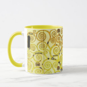 Entwurf für den Stocletfries - Baum des Lebens Tasse