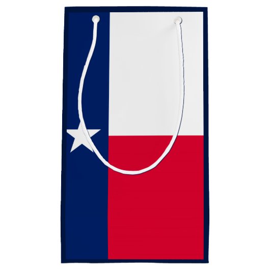 Entwurf für die Flaggen des Staates Texas Kleine Geschenktüte (Vorderseite)