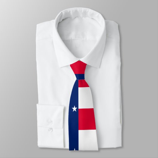 Entwurf für die Flaggen des Staates Texas Krawatte (Gebunden)