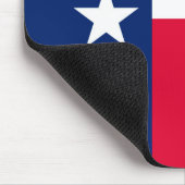 Entwurf für die Flaggen des Staates Texas Mousepad (Ecke)