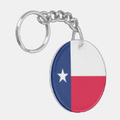 Entwurf für die Flaggen des Staates Texas Schlüsselanhänger (Vorderseite links)