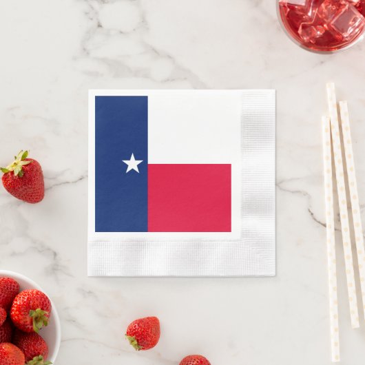 Entwurf für die Flaggen des Staates Texas Serviette (Beispiel)