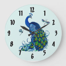 Entwurf für die rund um die Uhr verlaufende Pfau- 