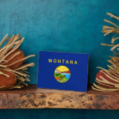 Entwurf für die Staatsflagge von Montana Fotoplatte (Seite)