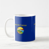Entwurf für die Staatsflagge von Montana Kaffeetasse (Links)