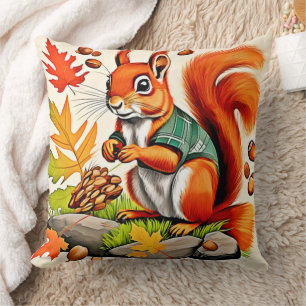 Entwurf für die Waldquälerei Kissen