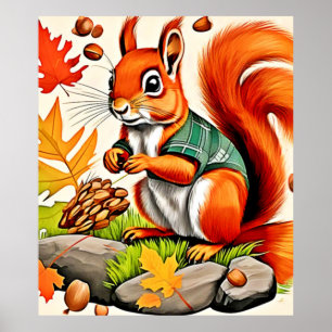 Entwurf für die Waldquälerei Poster