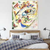Entwurf für ‚Dreamy Improvisation Leinwanddruck (Insitu (Schlafzimmer))