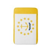 Entwurf für eine Flagge auf der Insel Rhode Badematte (Vorderseite Vertikal)