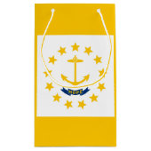 Entwurf für eine Flagge auf der Insel Rhode Kleine Geschenktüte (Rückseite)