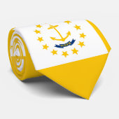 Entwurf für eine Flagge auf der Insel Rhode Krawatte (Gerollt)
