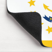 Entwurf für eine Flagge auf der Insel Rhode Mousepad (Ecke)