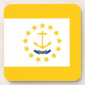 Entwurf für eine Flagge auf der Insel Rhode Untersetzer (Vorderseite)