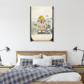 Entwurf für eine Sideboard, c.1860s-70er (mit w/c Leinwanddruck (Insitu (Schlafzimmer))