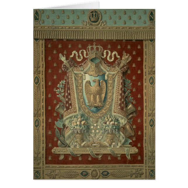 Entwurf für eine Tapisserie in Bonapartes Studie (Vorne)