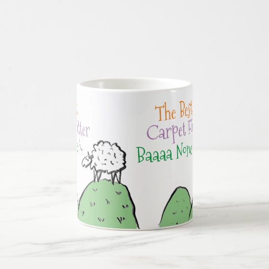 Entwurf für eine Teppich-Fitter-Kaffee-Tasse Kaffeetasse (Mittel)