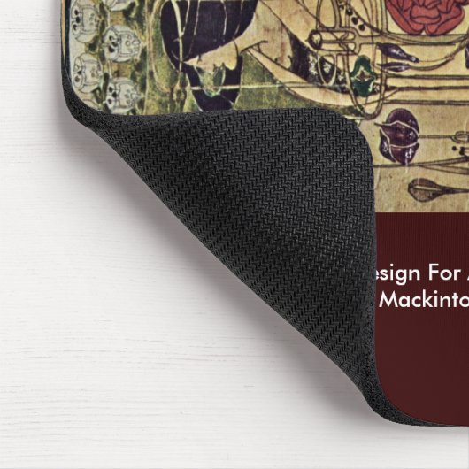 Entwurf für eine Wand-Dekoration Mousepad (Ecke)