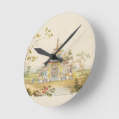 Entwurf für einen chinesischen Tempel, c.1810 (Sti Runde Wanduhr (Winkel)