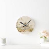 Entwurf für einen chinesischen Tempel, c.1810 (Sti Runde Wanduhr (Zuhause)