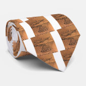 Entwurf für einen Hubschrauber Krawatte (Gerollt)