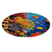 Entwurf für einen Korallengarten Schneidebrett (Ecke)