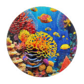 Entwurf für einen Korallengarten Schneidebrett (Vorderseite)