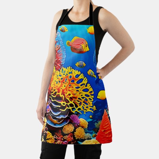 Entwurf für einen Korallengarten Schürze (InSitu)