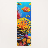 Entwurf für einen Korallengarten Yogamatte (Vorderseite)