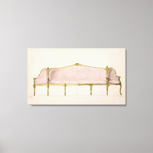 Entwurf für einen Satz Leinwanddruck (Vorderseite)