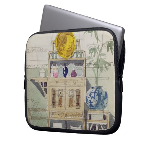 Entwurf für einen Sideboard, c.1860s-70s (w/c u. Laptopschutzhülle (Vorderseite Links)