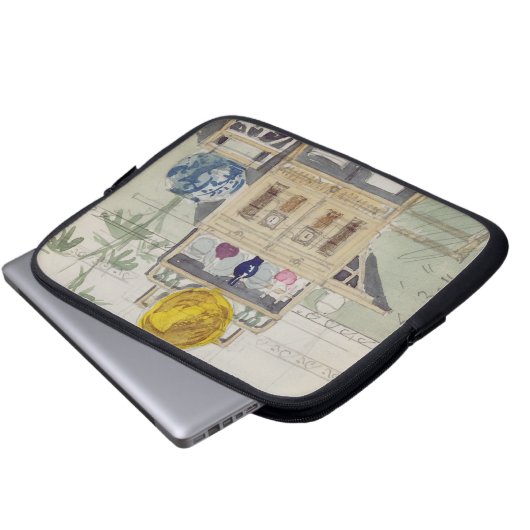 Entwurf für einen Sideboard, c.1860s-70s (w/c u. Laptopschutzhülle (Vorne Knopf)