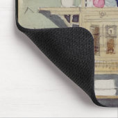 Entwurf für einen Sideboard, c.1860s-70s (w/c u. Mousepad (Ecke)